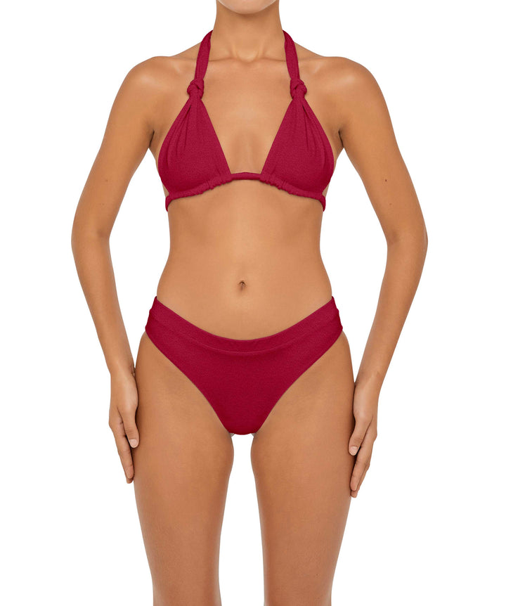 BSWS-B87 Fold-Over Waistband Bikini Bottom