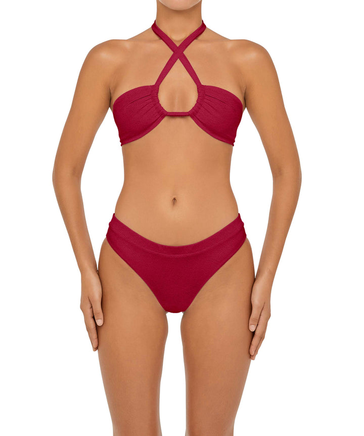 BSWS-B87 Fold-Over Waistband Bikini Bottom