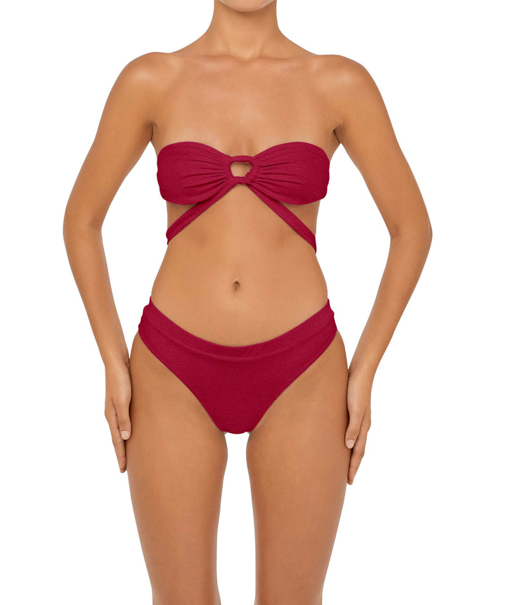 BSWS-B87 Fold-Over Waistband Bikini Bottom