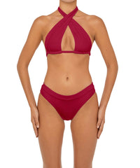 BSWS-B87 Fold-Over Waistband Bikini Bottom