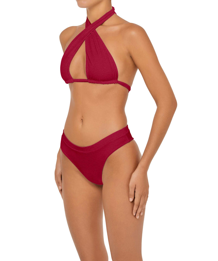 BSWS-B87 Fold-Over Waistband Bikini Bottom