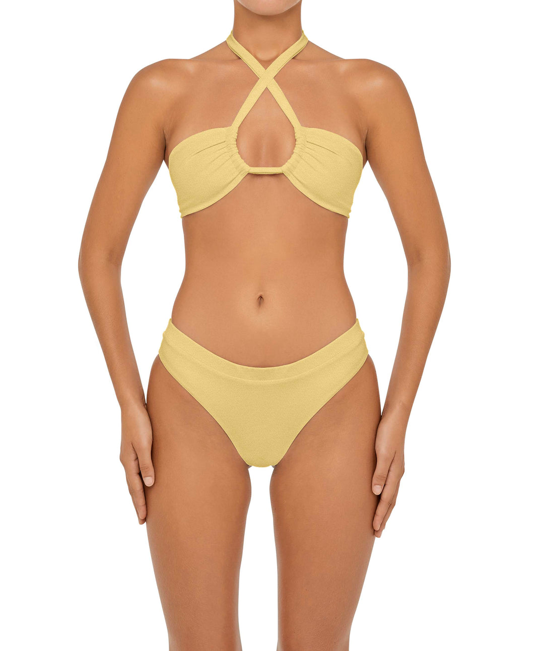 BSWS-B87 Fold-Over Waistband Bikini Bottom
