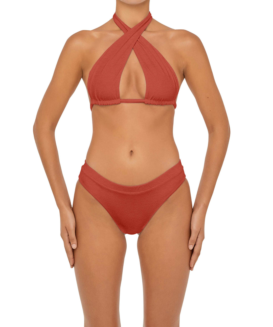 BSWS-B87 Fold-Over Waistband Bikini Bottom