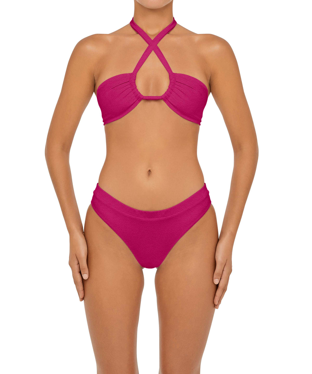 BSWS-B87 Fold-Over Waistband Bikini Bottom