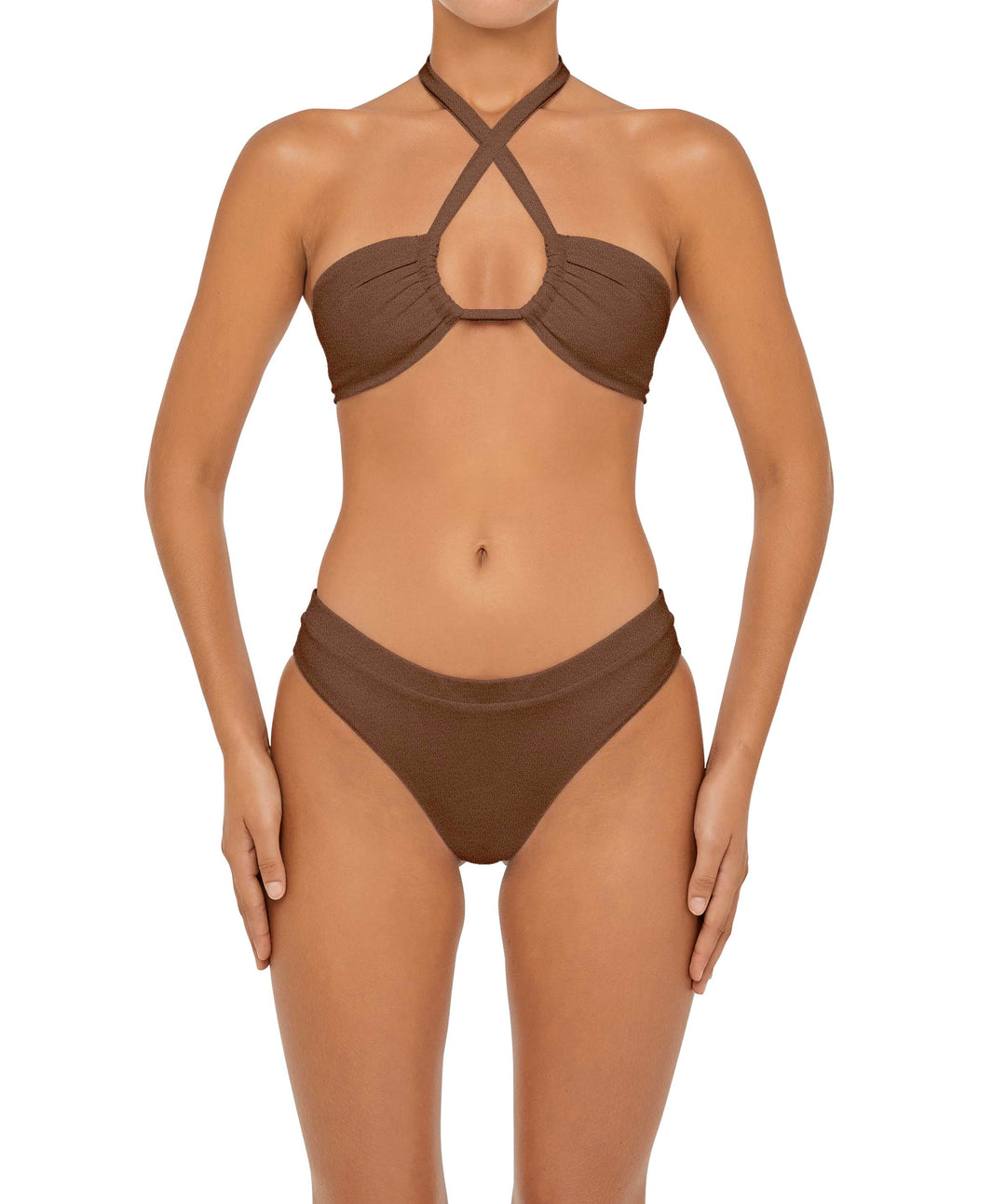 BSWS-B87 Fold-Over Waistband Bikini Bottom