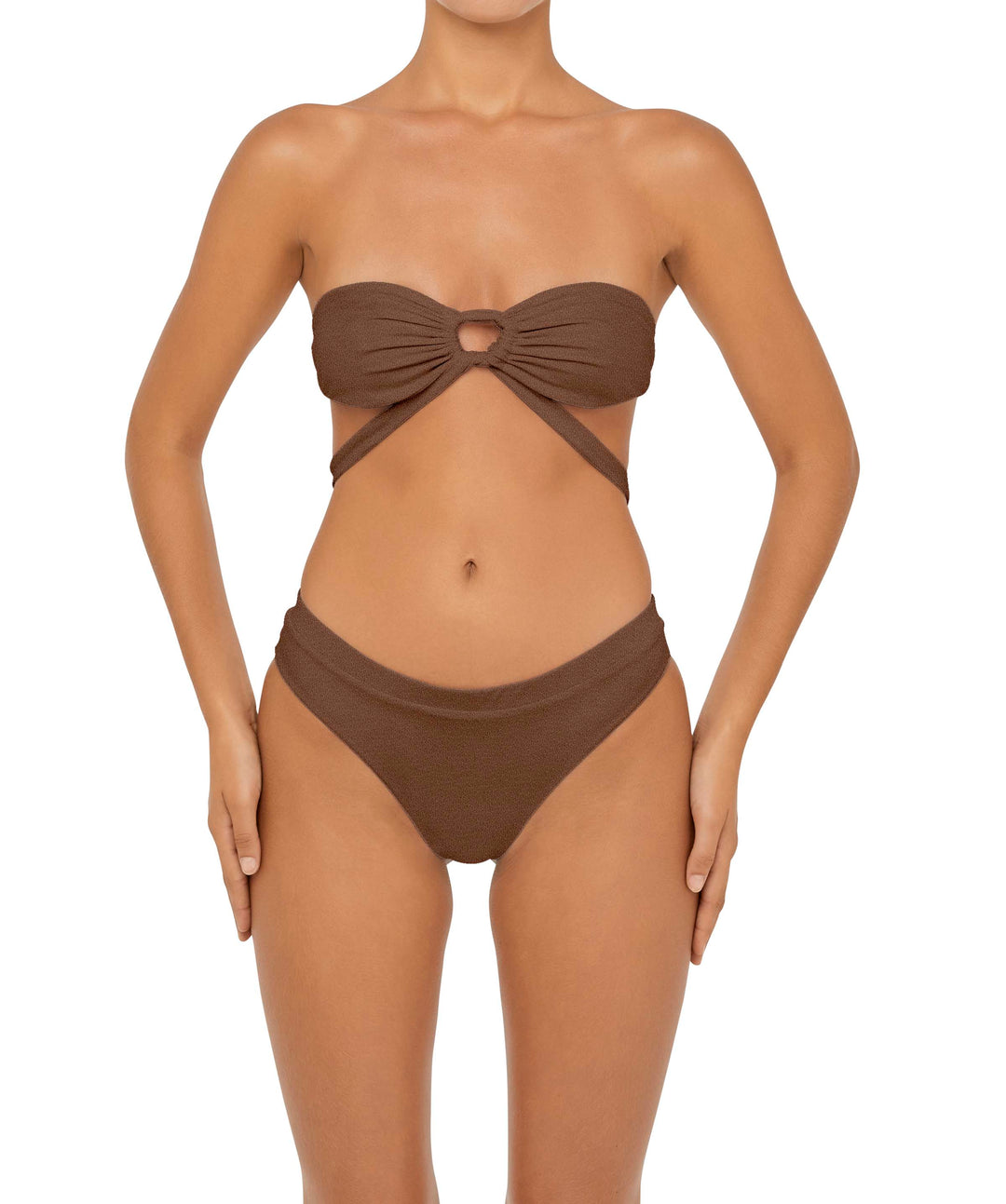BSWS-B87 Fold-Over Waistband Bikini Bottom