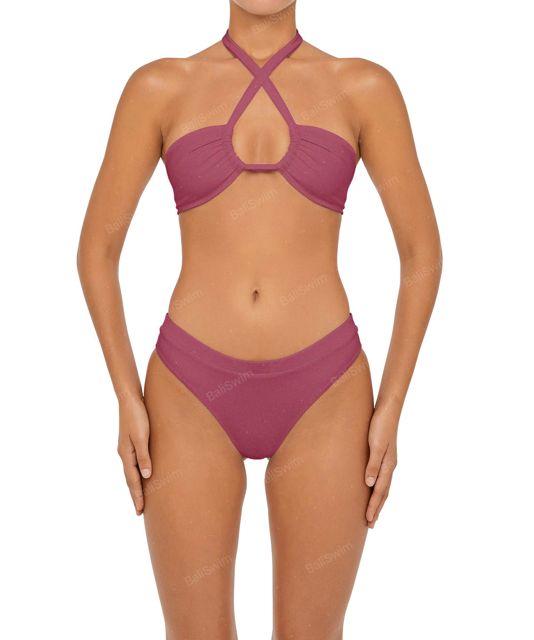 BSWS-B87 Mid Rise Bikini Bottom