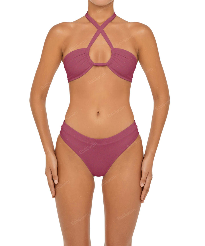 BSWS-B87 Mid Rise Bikini Bottom