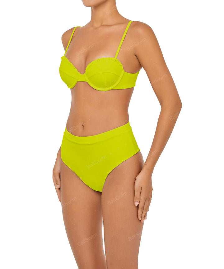 BSWS-B88 High Rise Bikini Bottom