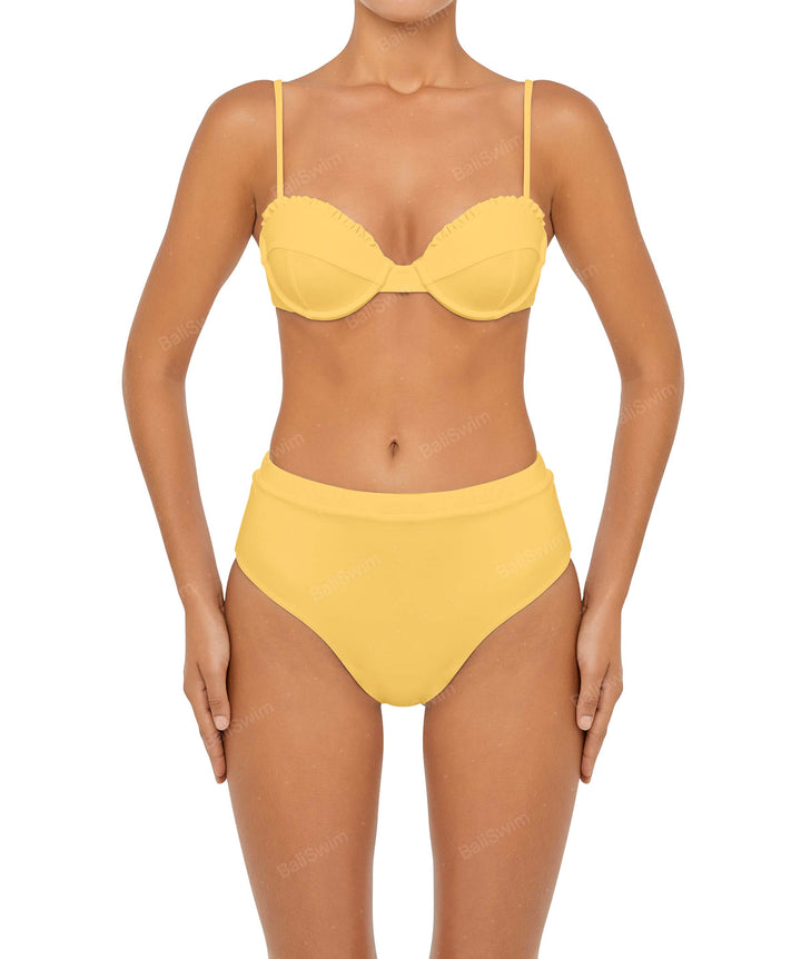 BSWS-B88 High Rise Bikini Bottom