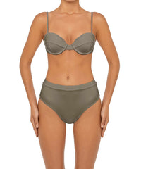 BSWS-T88 Ruffles Underwire Bikini Top
