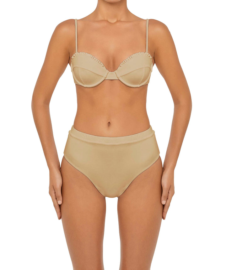 BSWS-T88 Ruffles Underwire Bikini Top