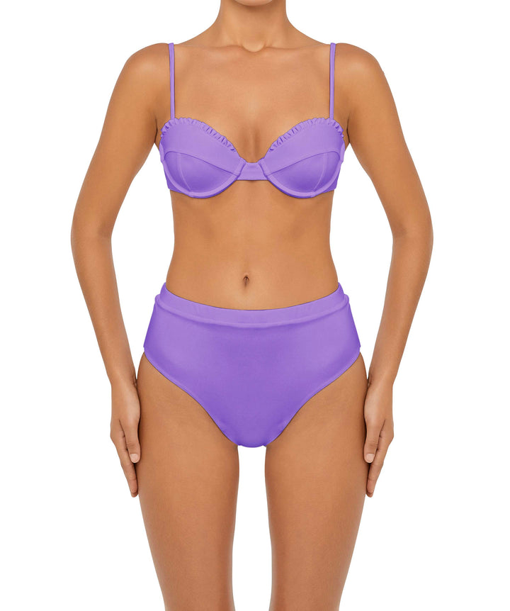 BSWS-B88 High Waisted Thin Band Bikini Bottom