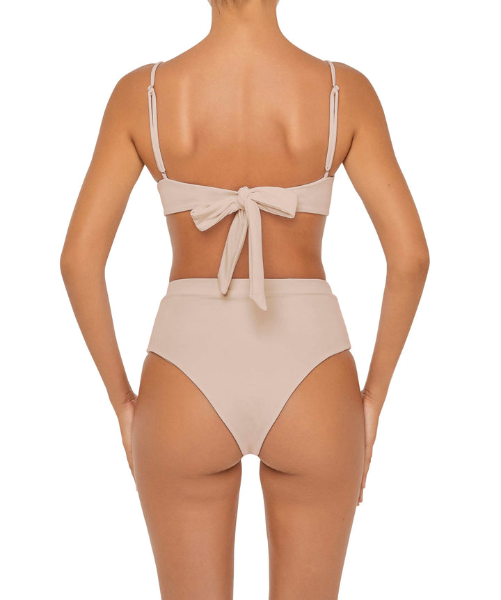 BSWS-B88 High Waisted Thin Band Bikini Bottom