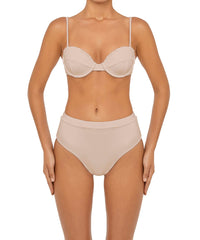 BSWS-B88 High Waisted Thin Band Bikini Bottom