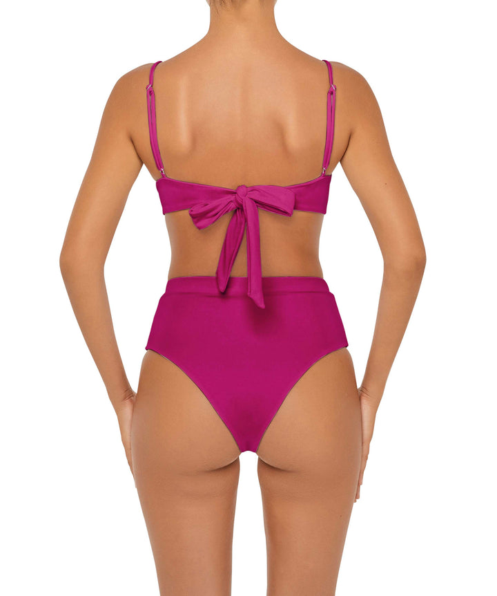 BSWS-T88 Ruffles Underwire Bikini Top