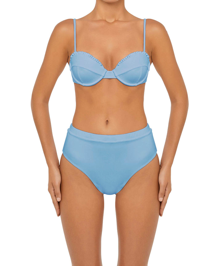 BSWS-T88 Ruffles Underwire Bikini Top