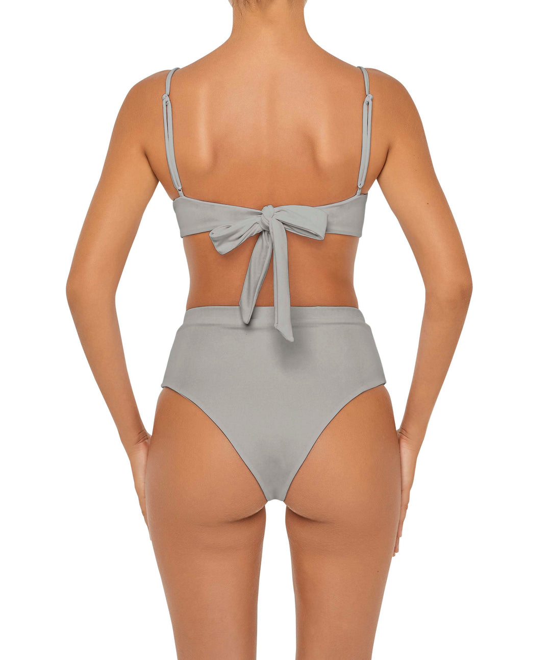 BSWS-B88 High Waisted Thin Band Bikini Bottom