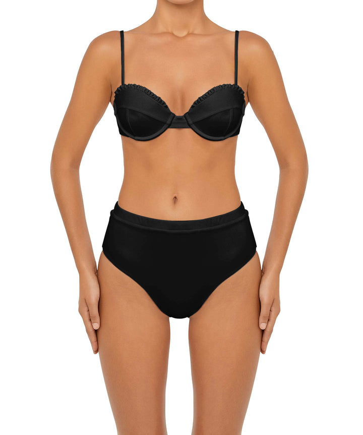 BSWS-T88 Ruffles Underwire Bikini Top