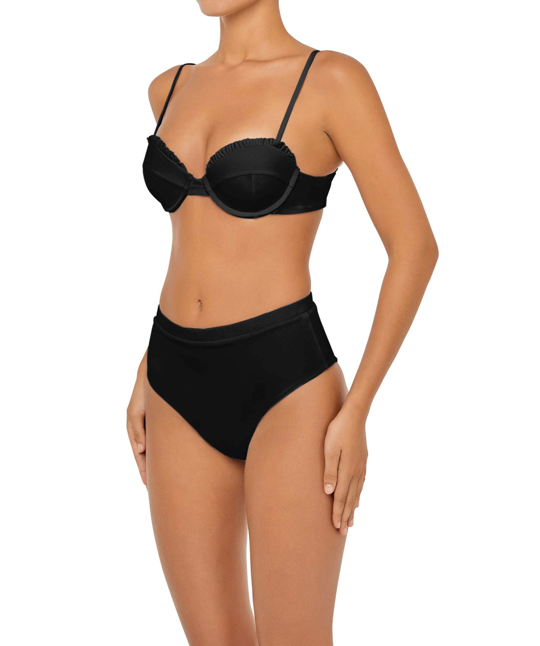 BSWS-T88 Ruffles Underwire Bikini Top