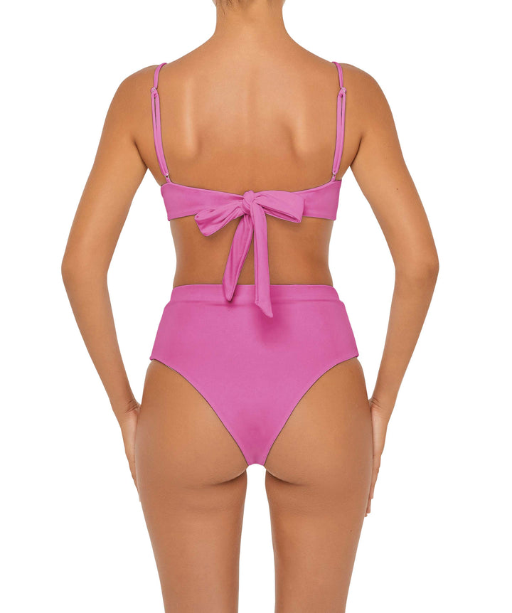 BSWS-B88 High Waisted Thin Band Bikini Bottom