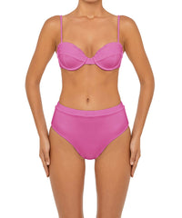BSWS-B88 High Waisted Thin Band Bikini Bottom