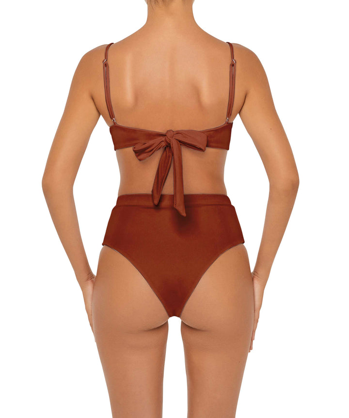 BSWS-T88 Ruffles Underwire Bikini Top