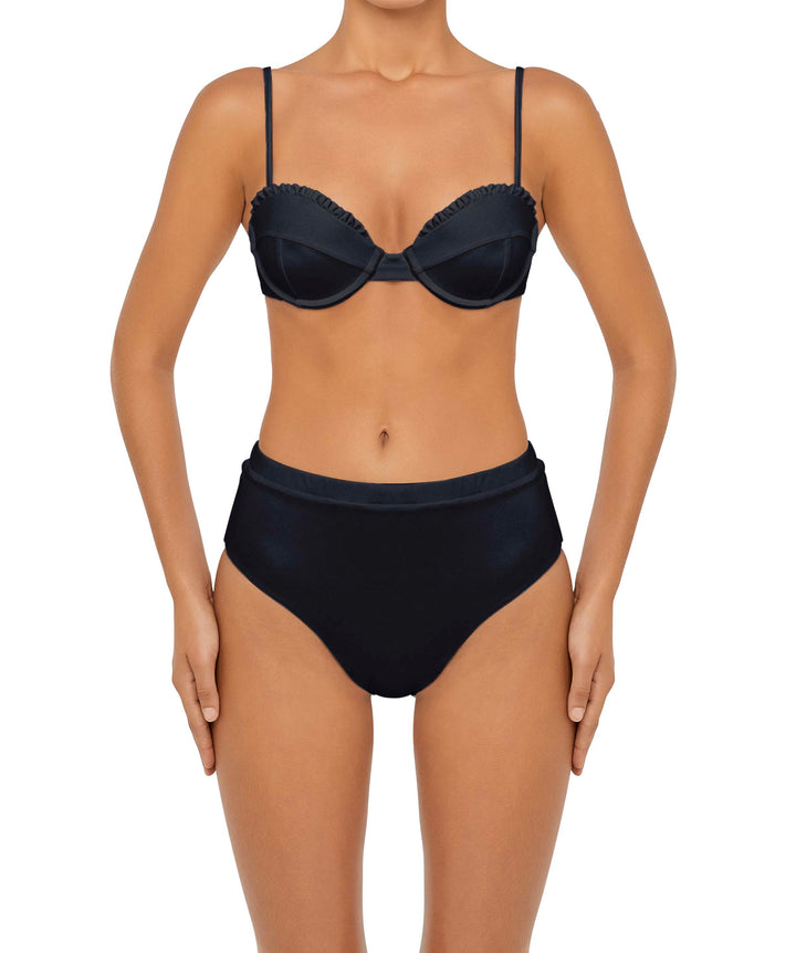 BSWS-T88 Ruffles Underwire Bikini Top