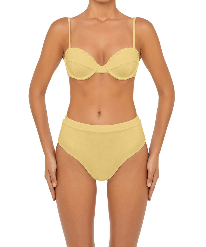 BSWS-T88 Ruffles Underwire Bikini Top