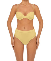 BSWS-B88 High Waisted Thin Band Bikini Bottom