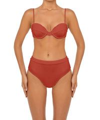 BSWS-T88 Ruffles Underwire Bikini Top