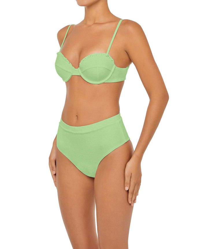 BSWS-B88 High Waisted Thin Band Bikini Bottom