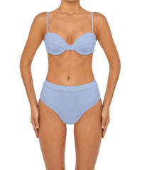 BSWS-T88 Ruffles Underwire Bikini Top