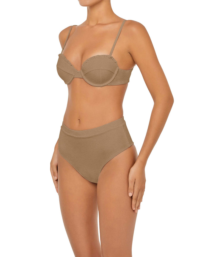 BSWS-B88 High Waisted Thin Band Bikini Bottom