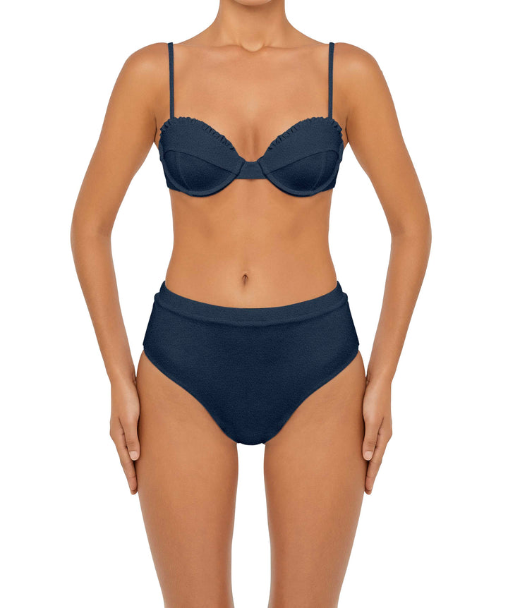 BSWS-T88 Ruffles Underwire Bikini Top