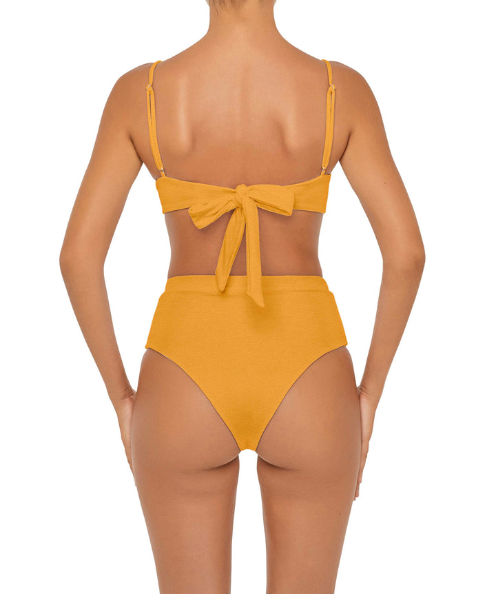 BSWS-B88 High Waisted Thin Band Bikini Bottom