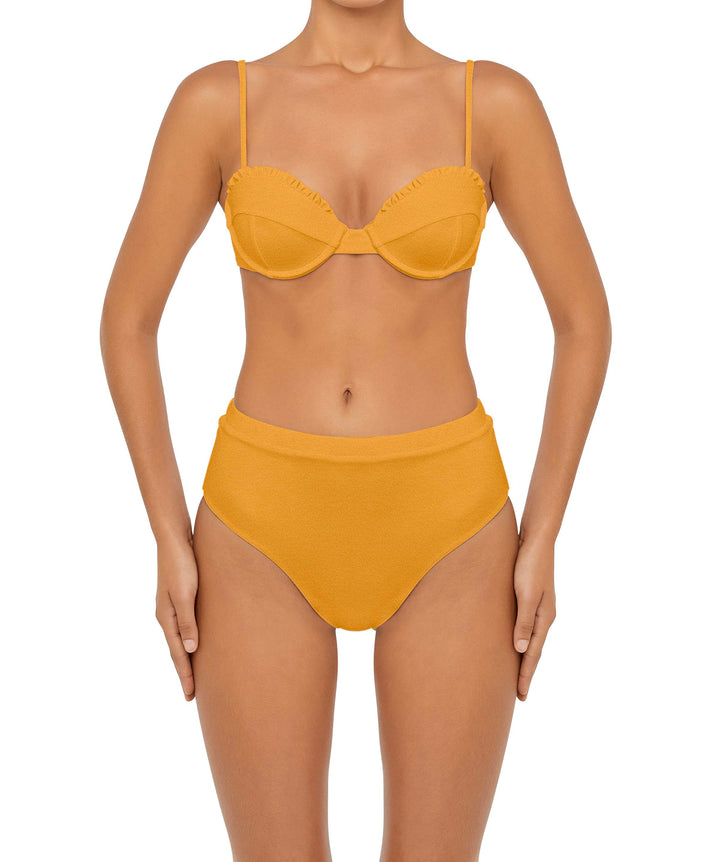 BSWS-B88 High Waisted Thin Band Bikini Bottom