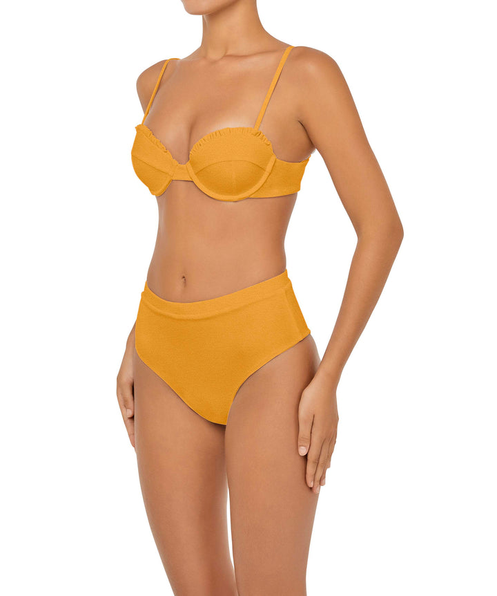 BSWS-B88 High Waisted Thin Band Bikini Bottom