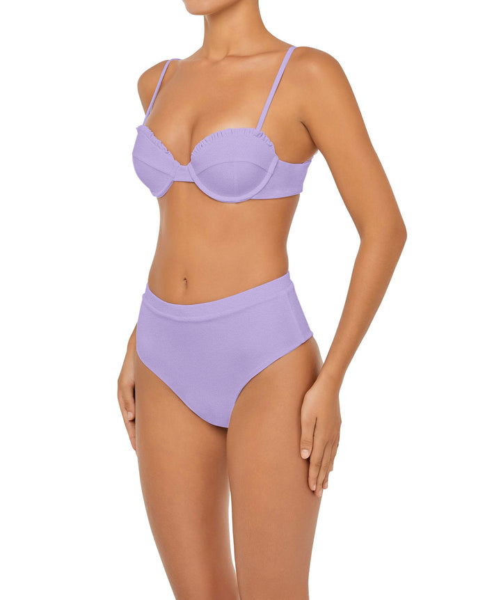 BSWS-B88 High Waisted Thin Band Bikini Bottom