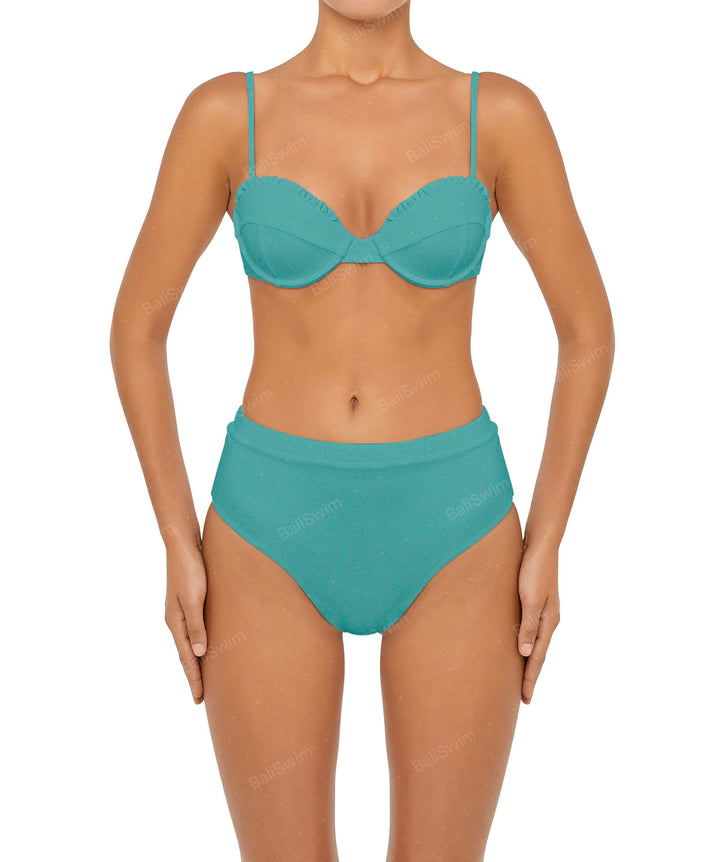 BSWS-B88 High Rise Bikini Bottom