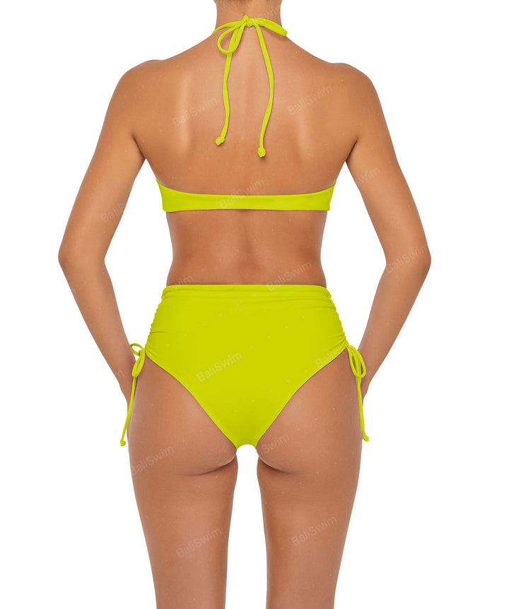 BSWS-T89 Bandeau Halter Neck Bikini Top