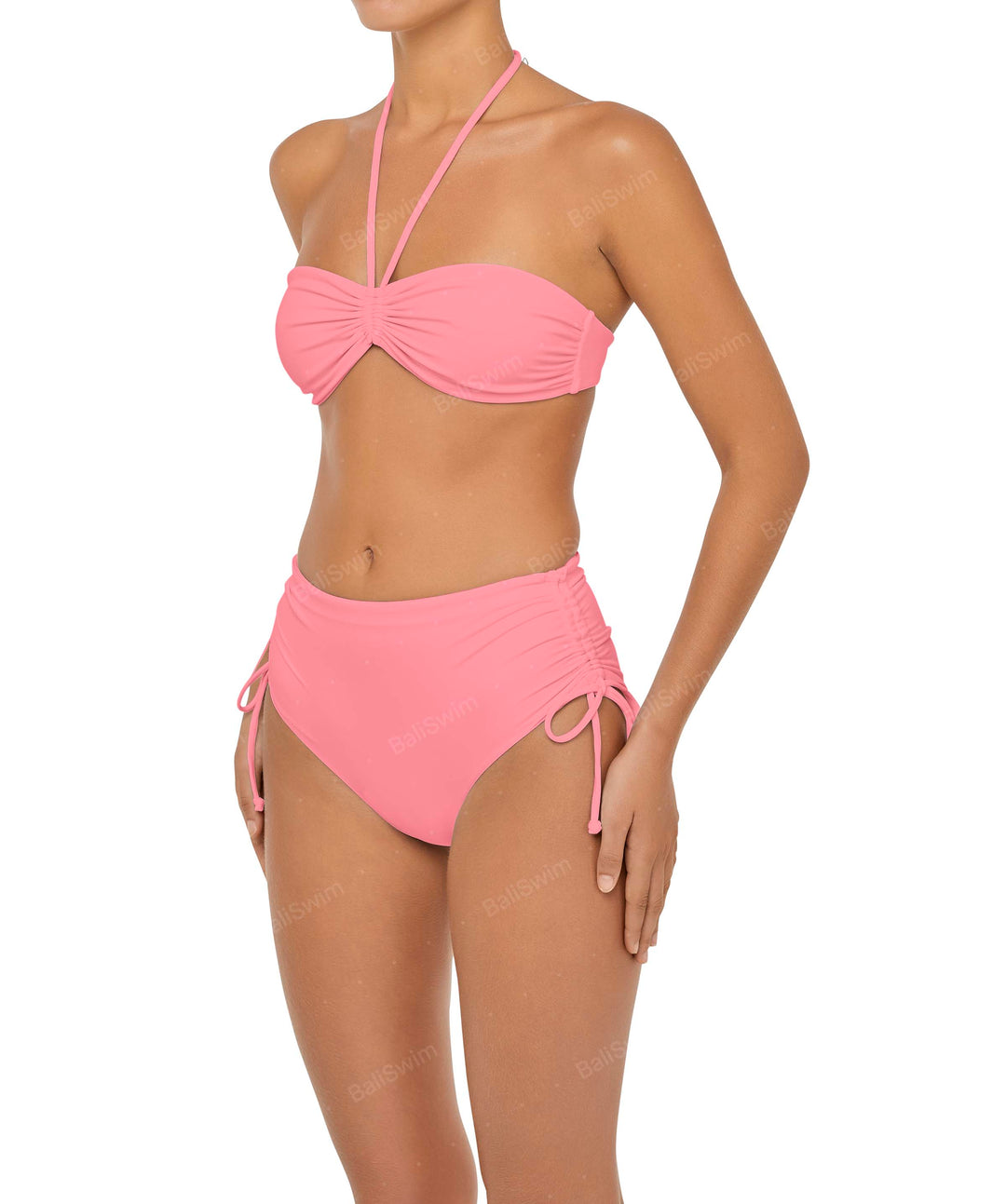 BSWS-T89 Bandeau Halter Neck Bikini Top