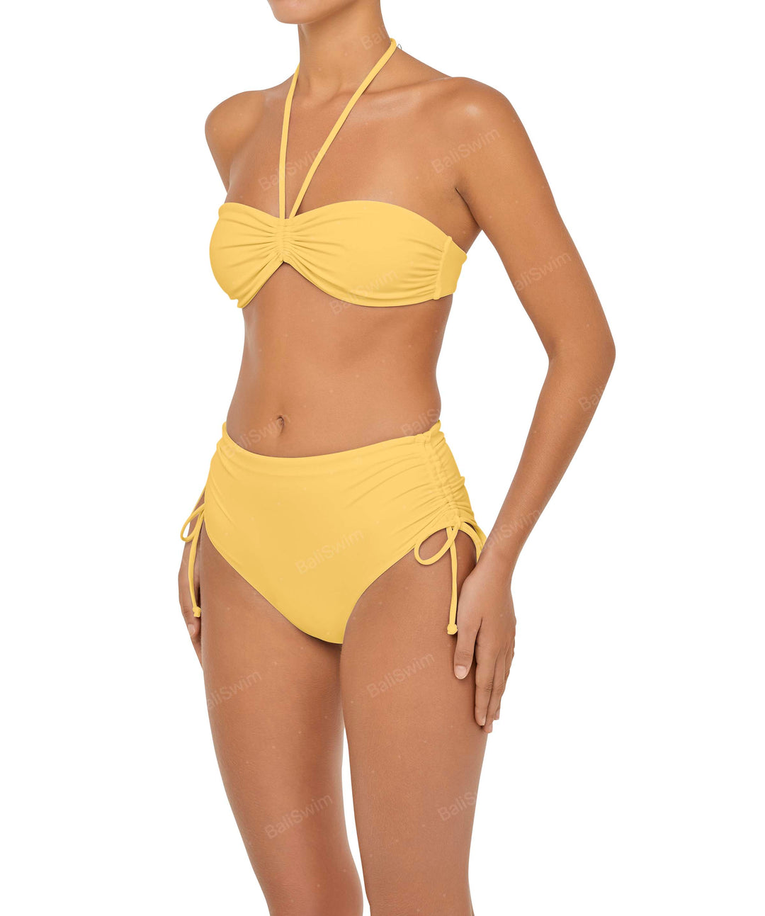 BSWS-T89 Bandeau Halter Neck Bikini Top