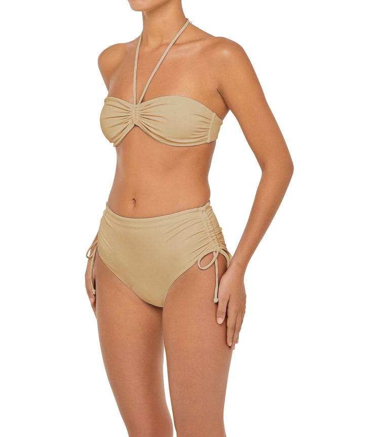 BSWS-T89 Bandeau Halter Neck Bikini Top