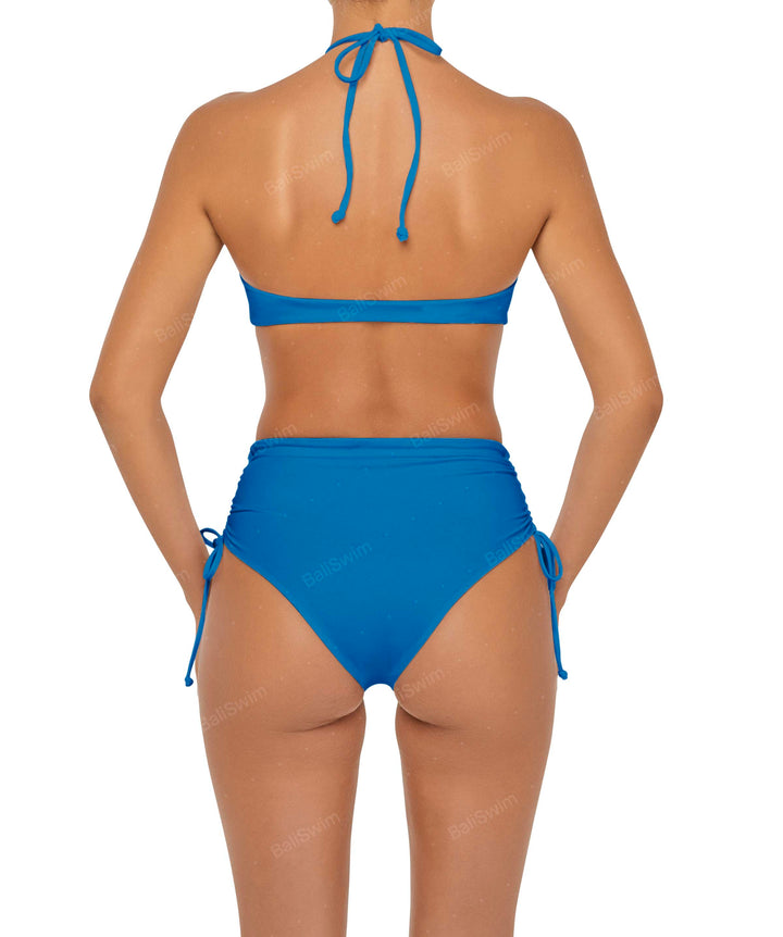 BSWS-T89 Bandeau Halter Neck Bikini Top