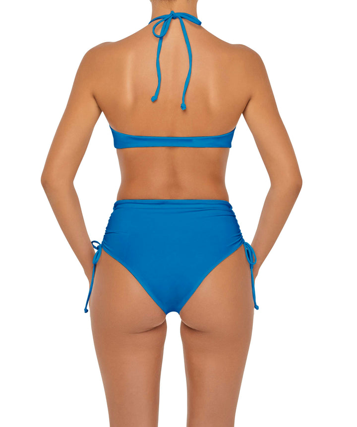BSWS-B89 High Waisted Side Tunneled Bikini Bottom