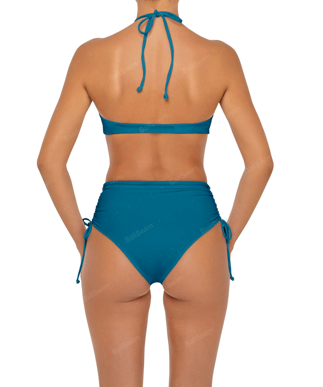BSWS-T89 Bandeau Halter Neck Bikini Top