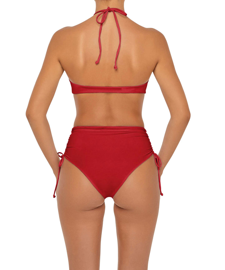 BSWS-T89 Bandeau Halter Neck Bikini Top
