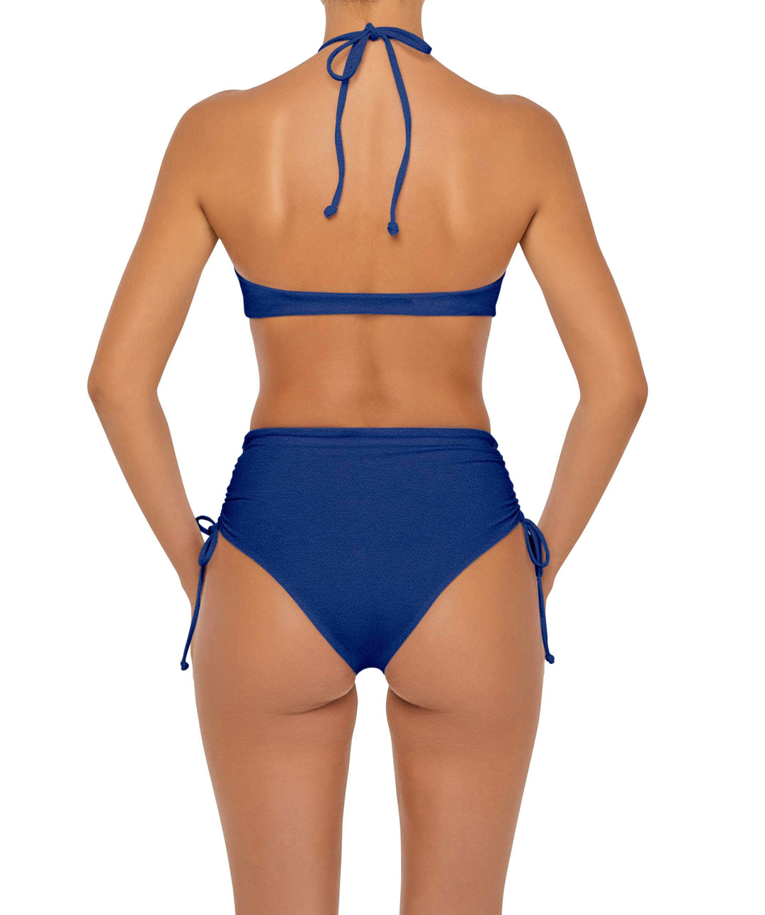 BSWS-T89 Banblue-gateu Halter Neck Bikini Top