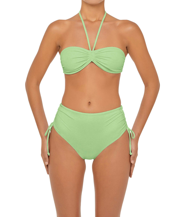 BSWS-T89 Bandeau Halter Neck Bikini Top
